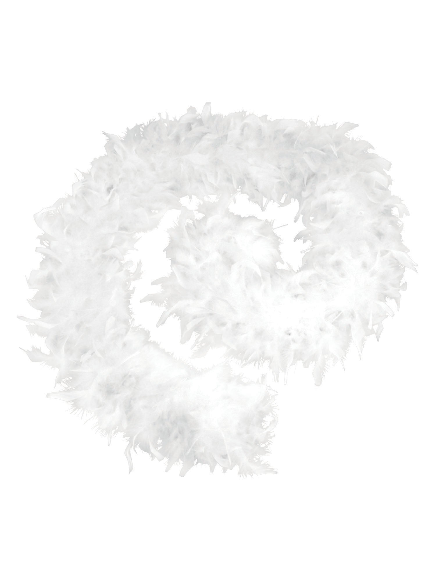 Feather Boa, White, Generic, Accessories, One Size, Front
