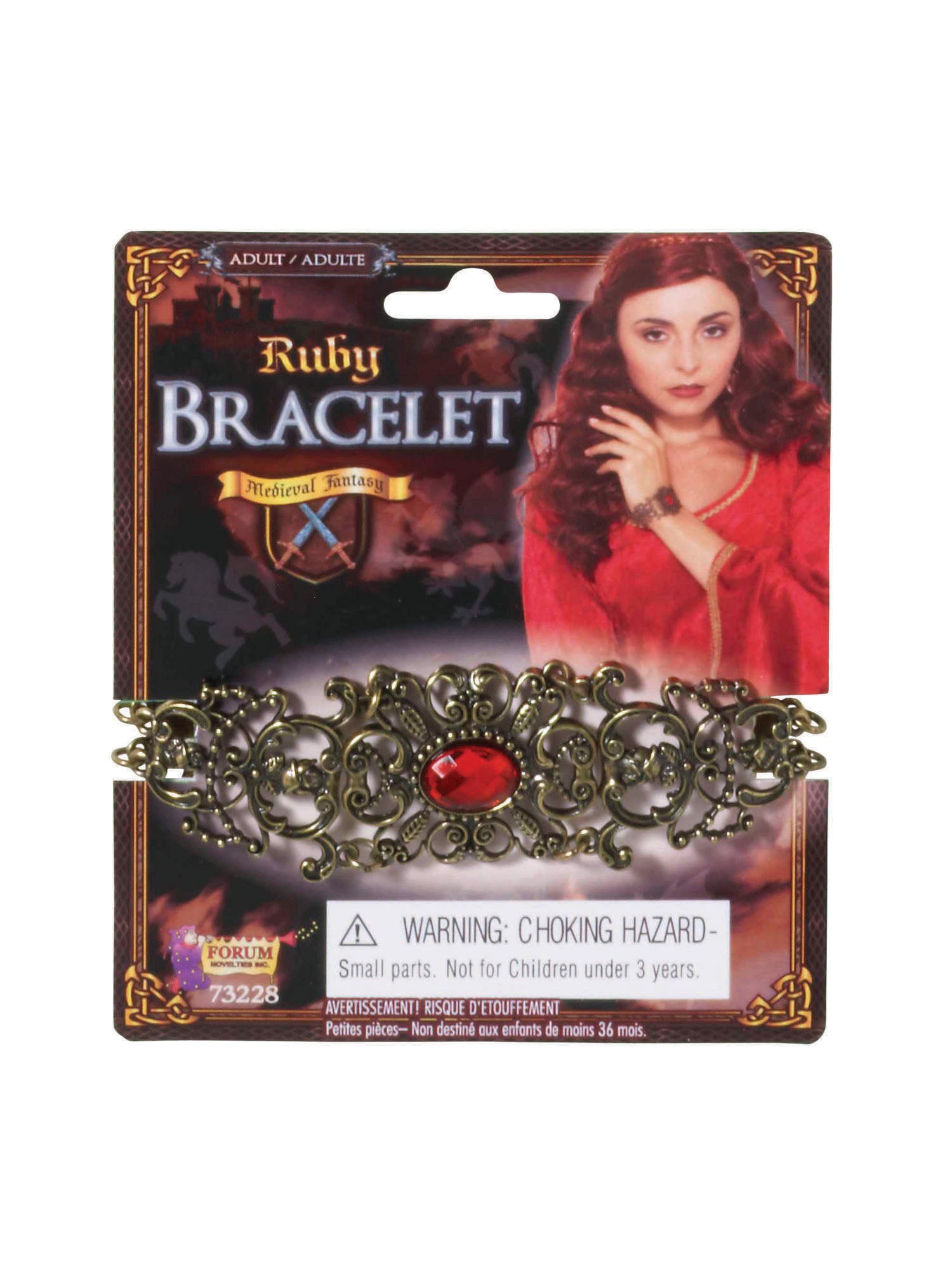 Medieval, Ruby, Generic, Accessories, One Size, Front