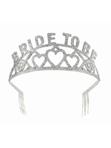 Bride To Be Glitter Tiara Costume Accessory