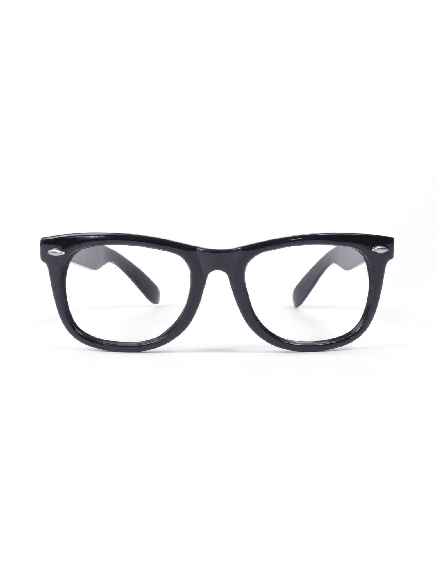 Glasses, Black, Generic, Accessories, One Size, Front