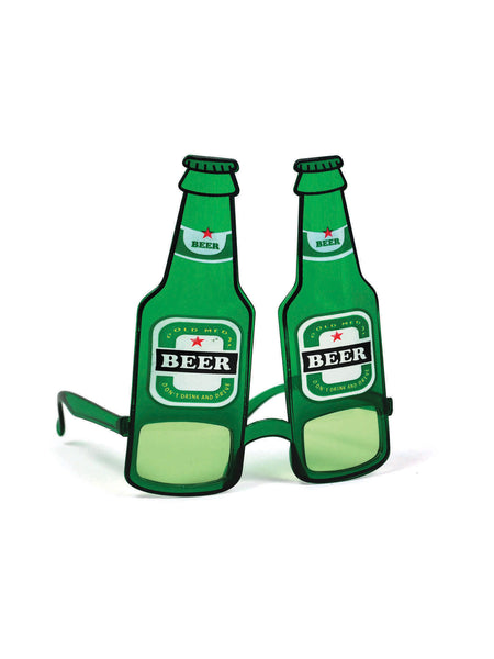 Beer Bottle Glasses Costume Accessory