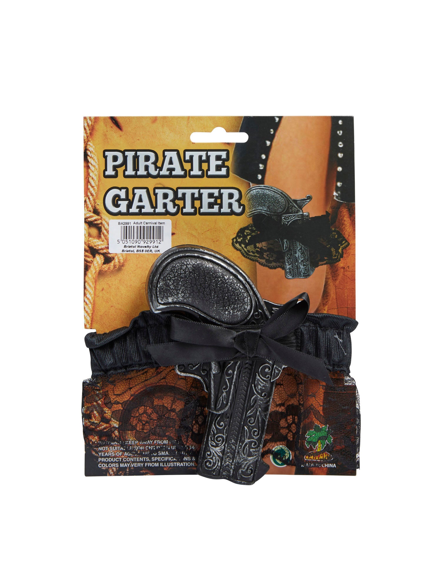 Pirate, Multi, Pirate, Accessories, One Size, Back