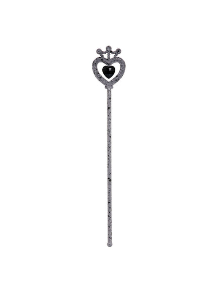 Zombie Wand with Black Heart Stone Costume Accessory