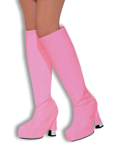 Pink Go Go Boot Tops Costume Accessory