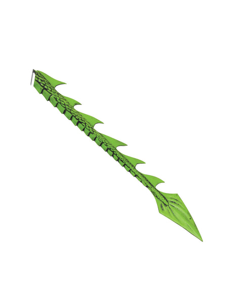 Green Clip On Dragon Tail Costume Accessory