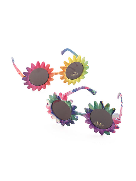 Sunflower Sunglasses Costume Accessory