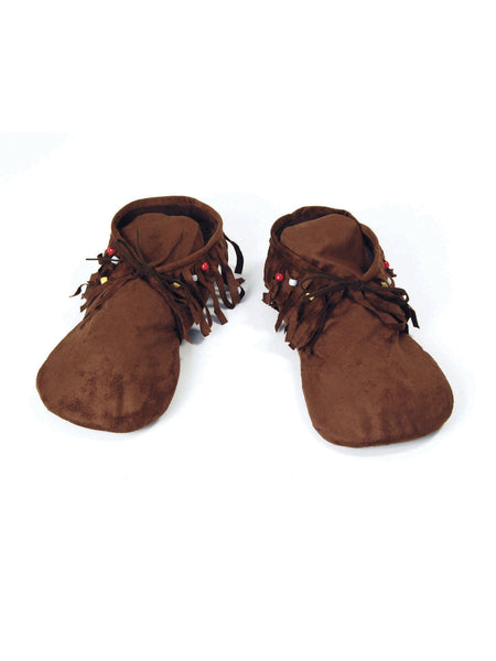 Ladies Hippie or Native American Moccasins Costume Accessory