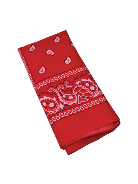 Red Cowboy Bandana & Scarf Costume Accessory