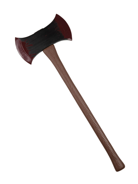 Axe Bloody Double Headed Costume Accessory