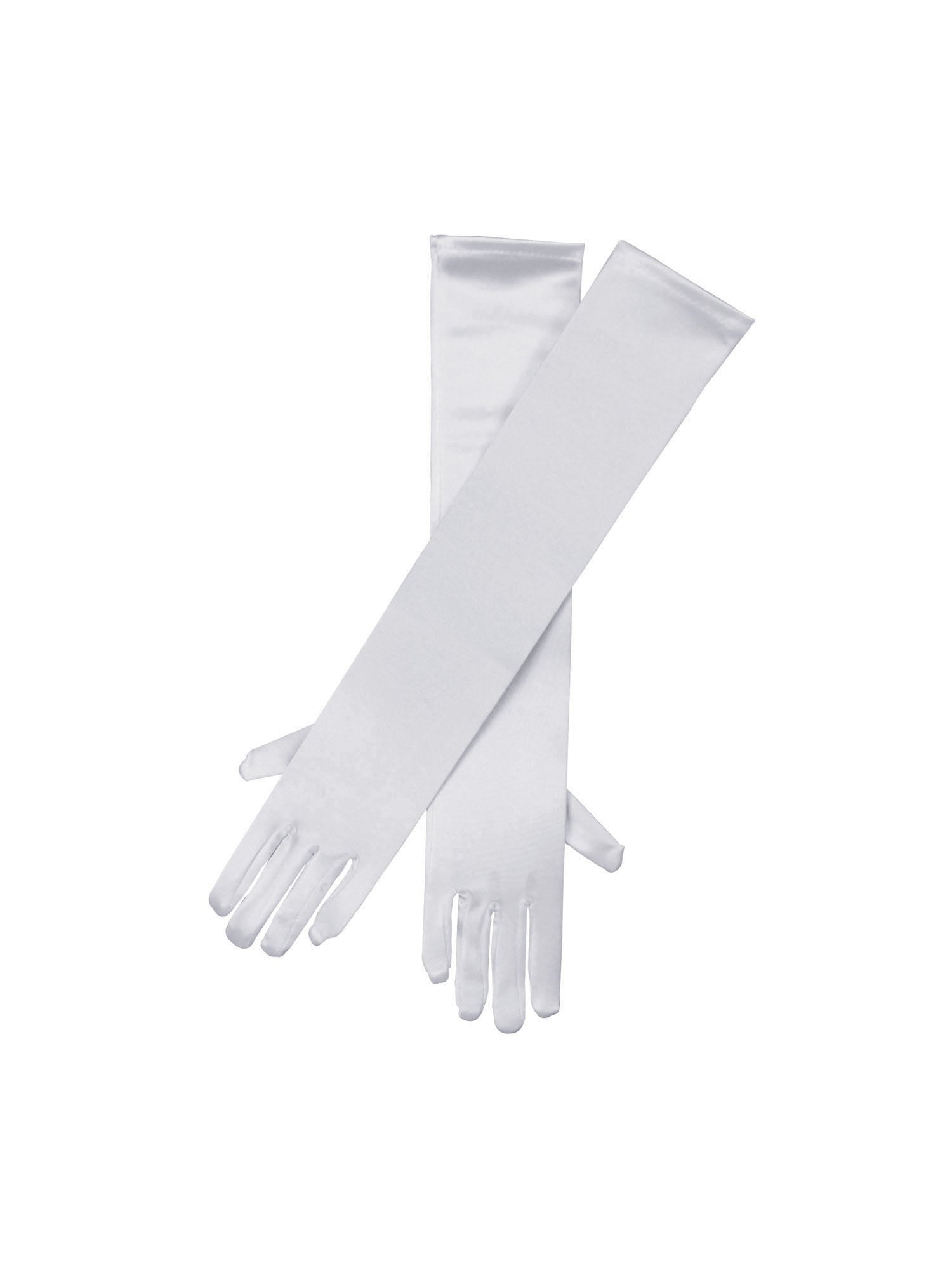 Gloves, White, Generic, Accessories, One Size, Front