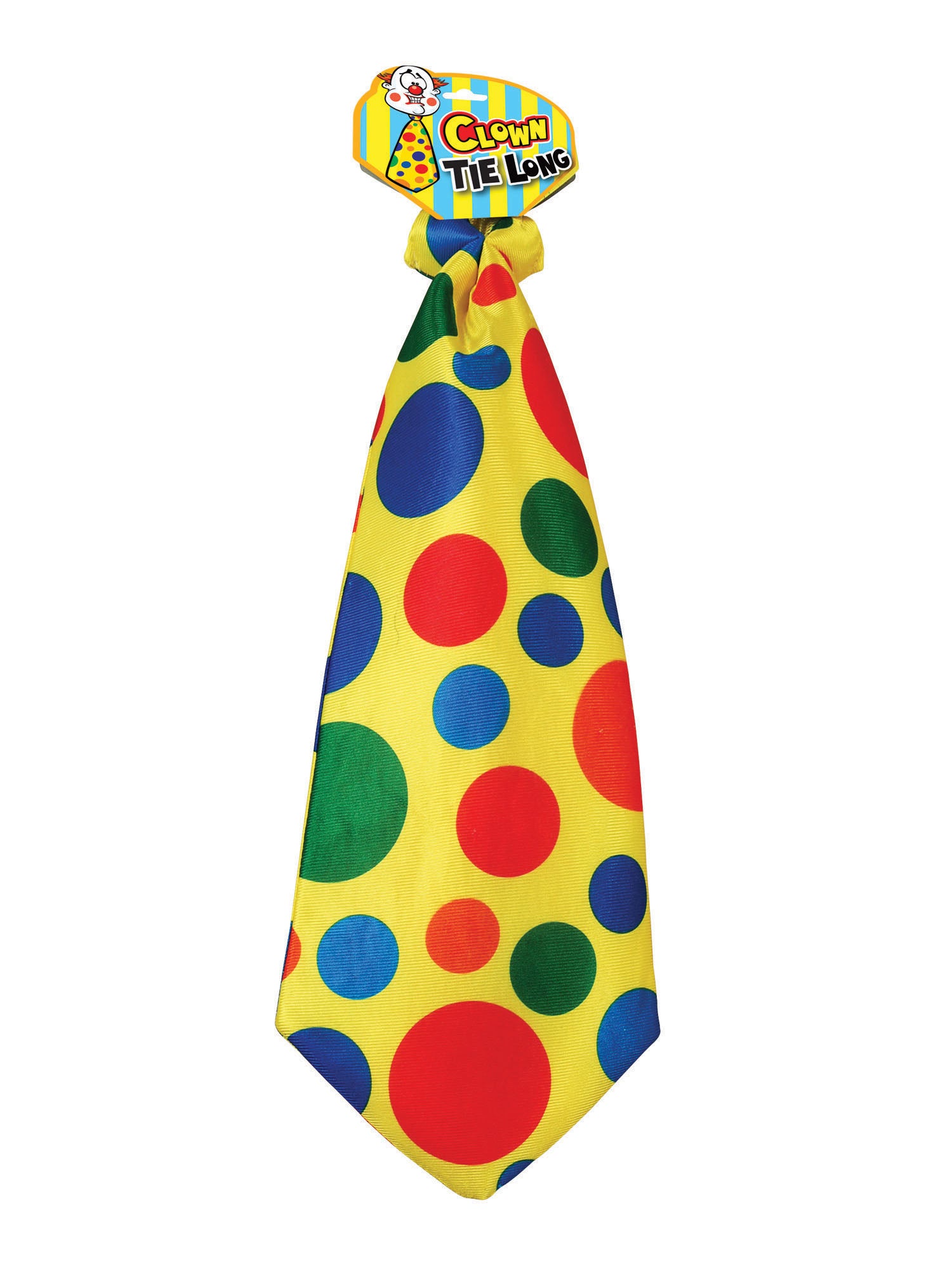 Clown, Multi, Generic, Accessories, Long, Front