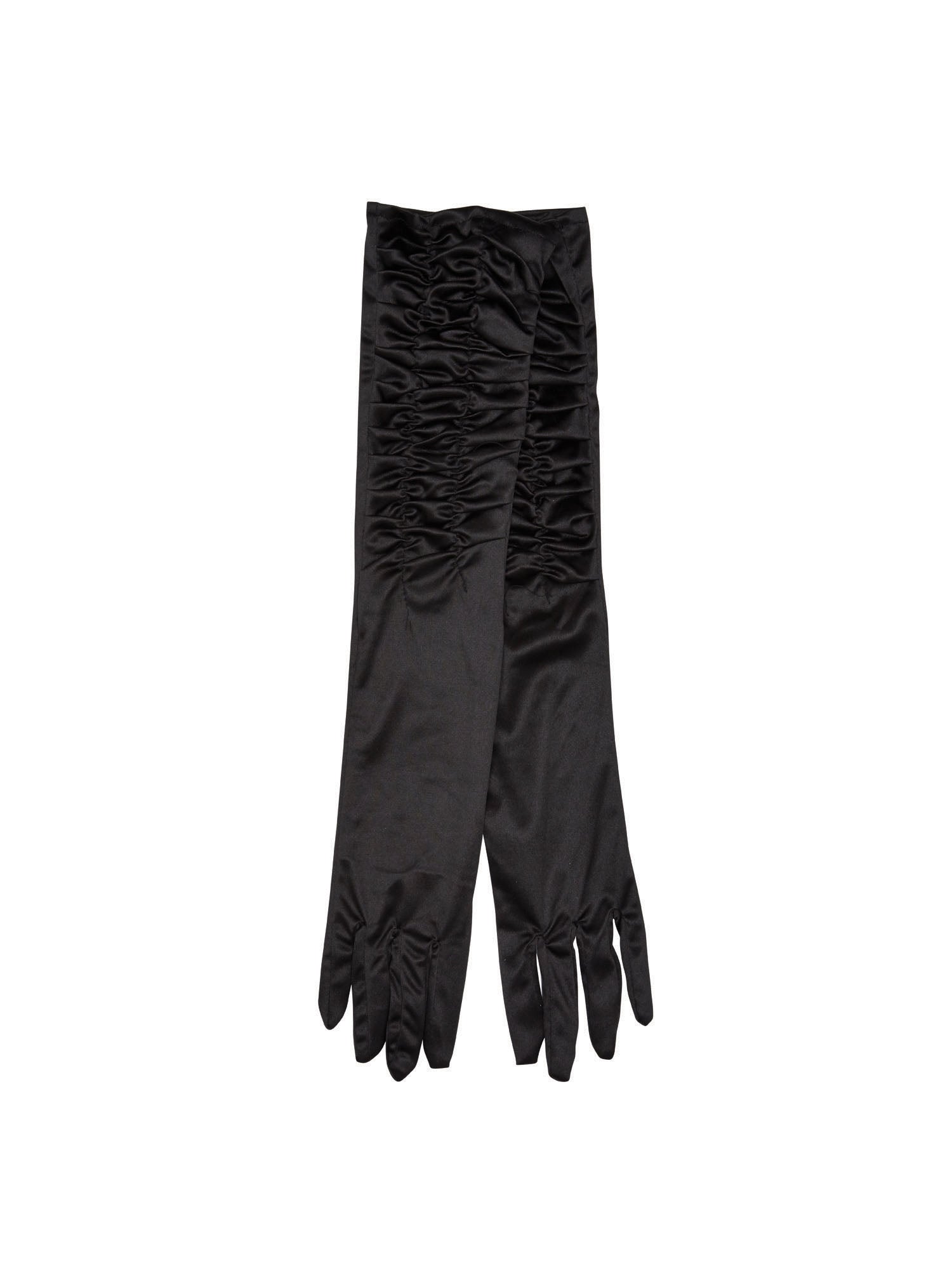 Gloves, Black, Generic, Accessories, One Size, Front