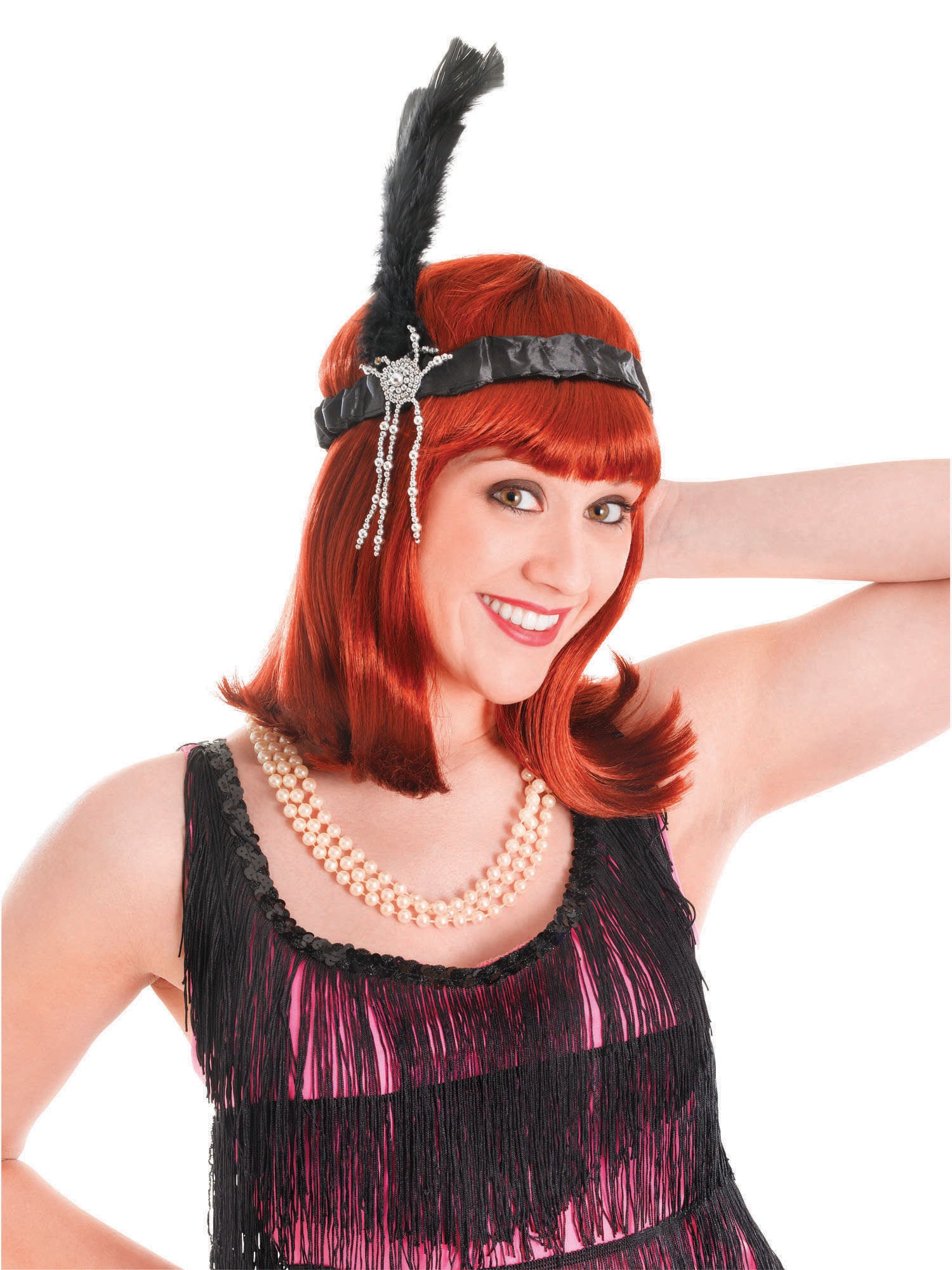 Flapper, Black, Generic, Accessories, One Size, Front