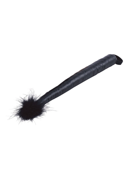 Black Vinyl Cat Tail Costume Accessory