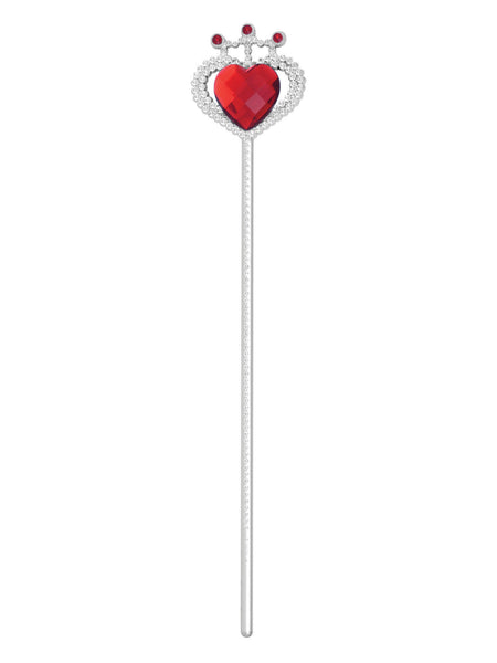 Wand With Red Stone Costume Accessory