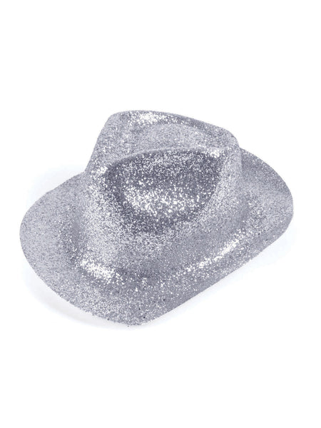 Silver Glitter Trilby