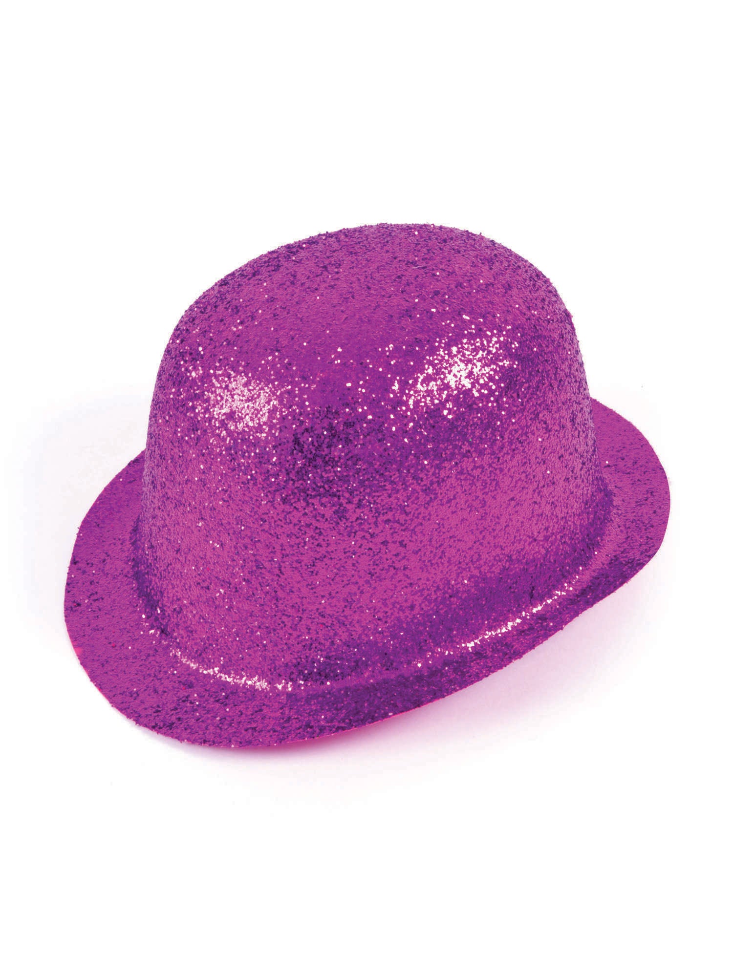 Bowler, Cerise, Generic, Hat, One Size, Front