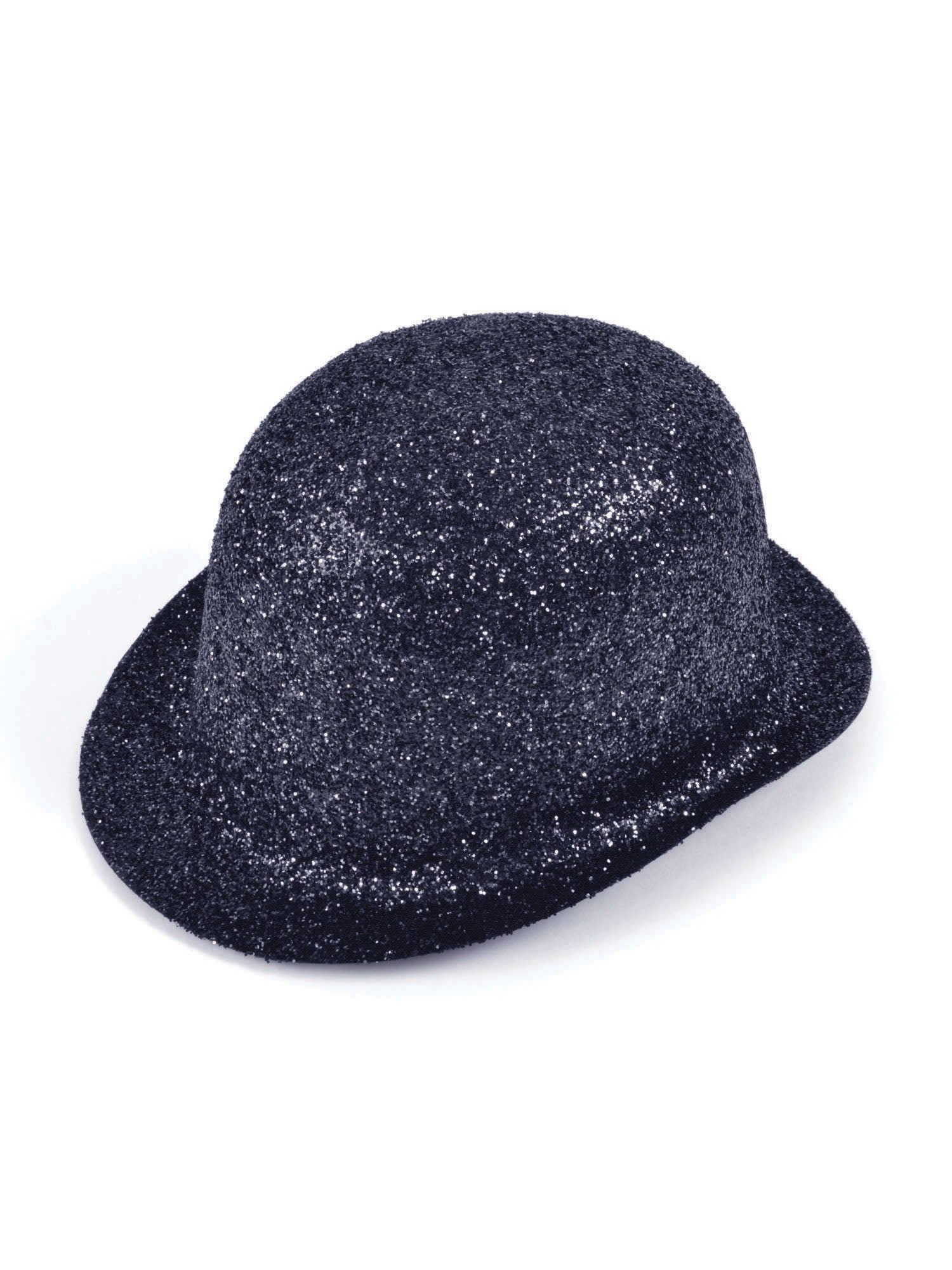 Bowler, Black, Generic, Hat, One Size, Front