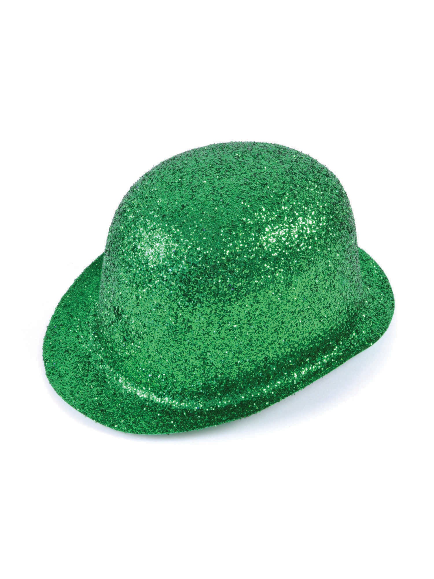 Bowler, Green, Generic, Hat, One Size, Front