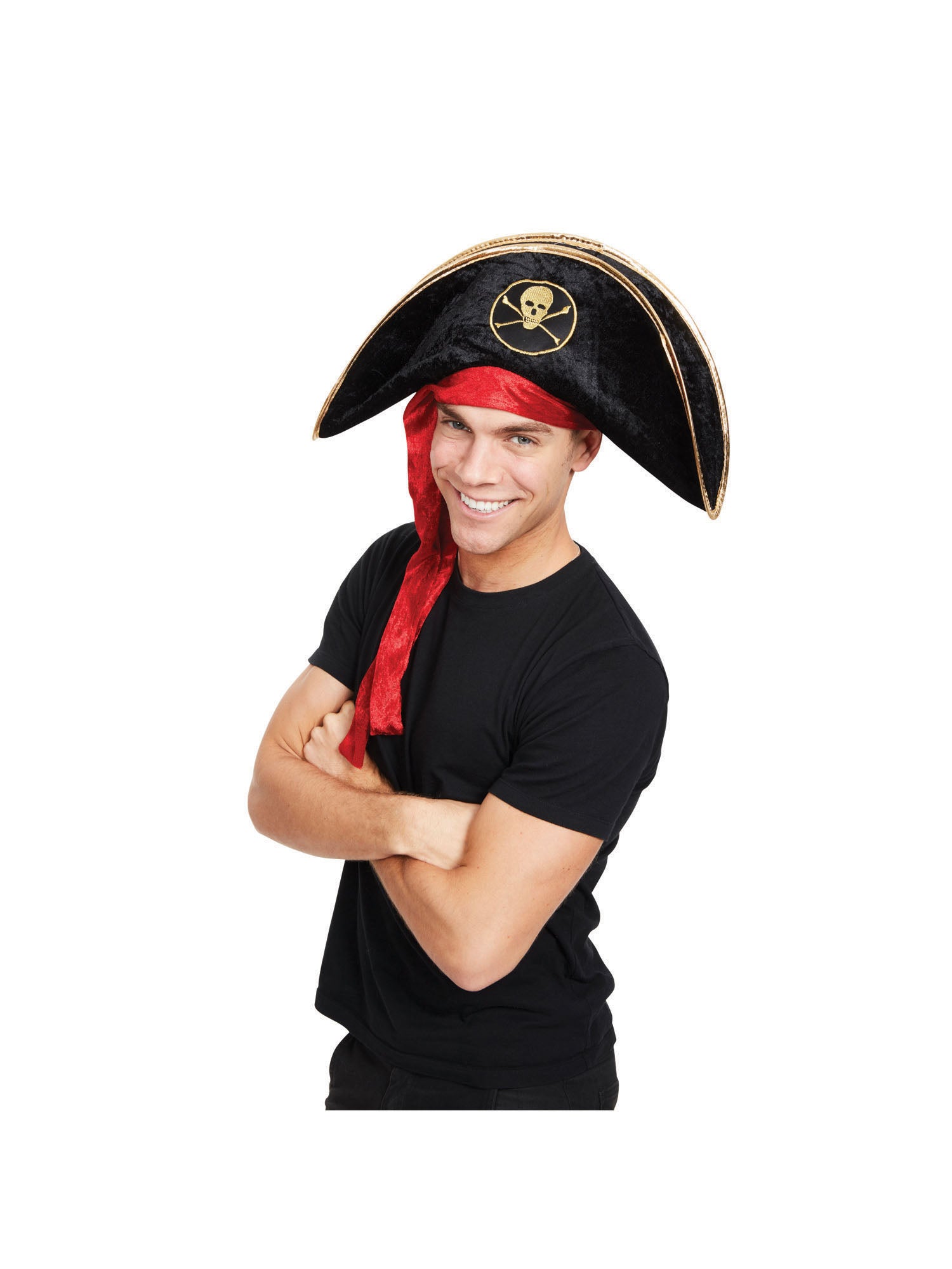 Pirate, Multi, Generic, Hat, One Size, Front