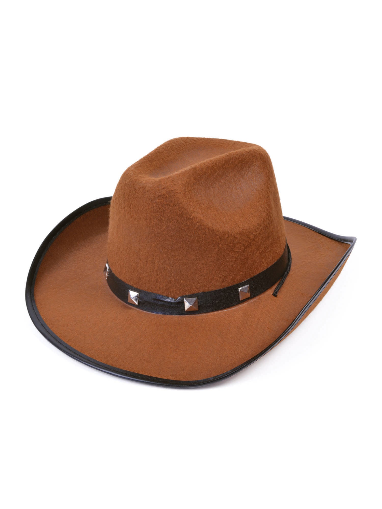 Western, Brown, Generic, Hat, One Size, Front