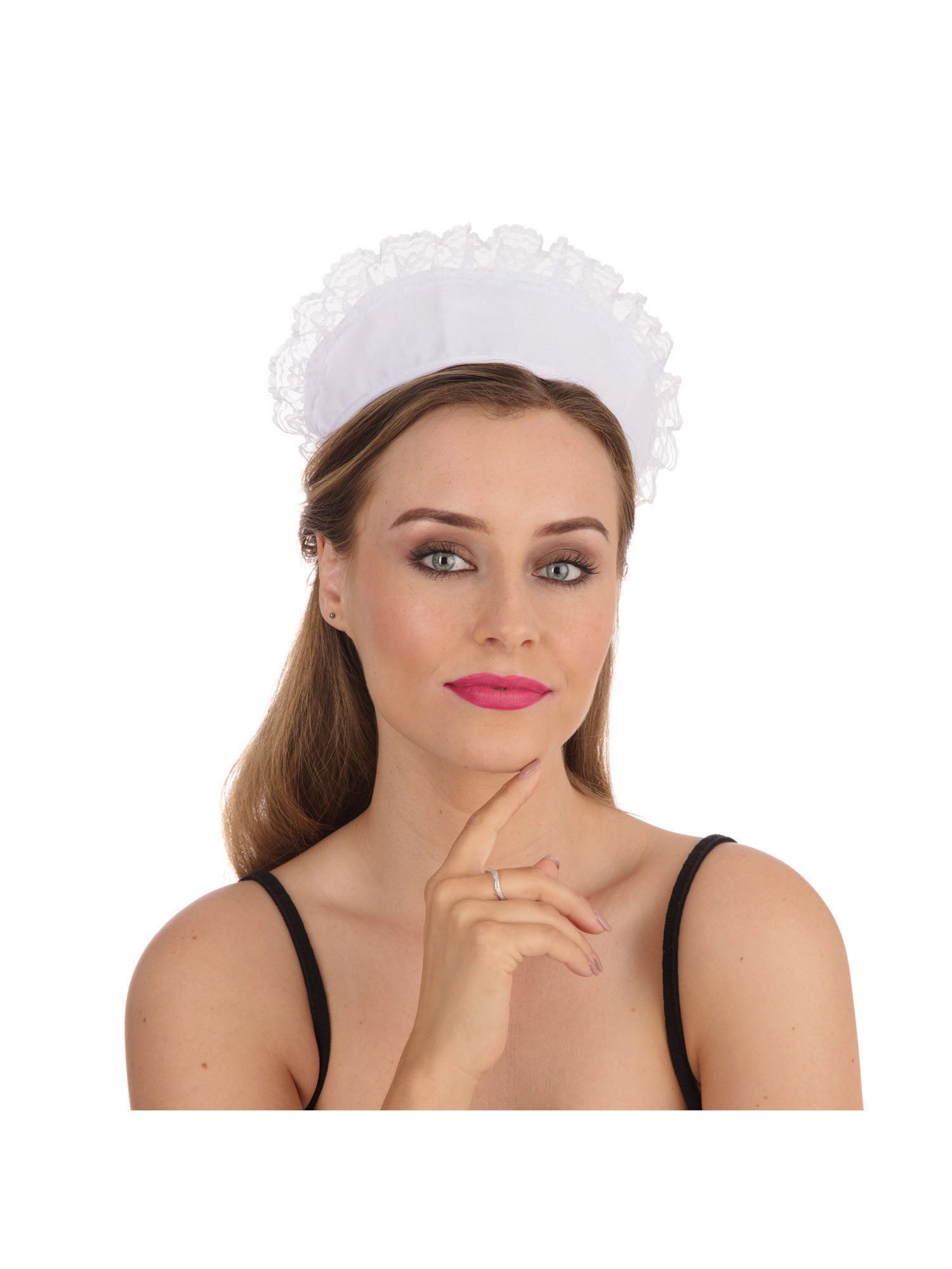 French Maid, Multi, Generic, Hat, One Size, Front