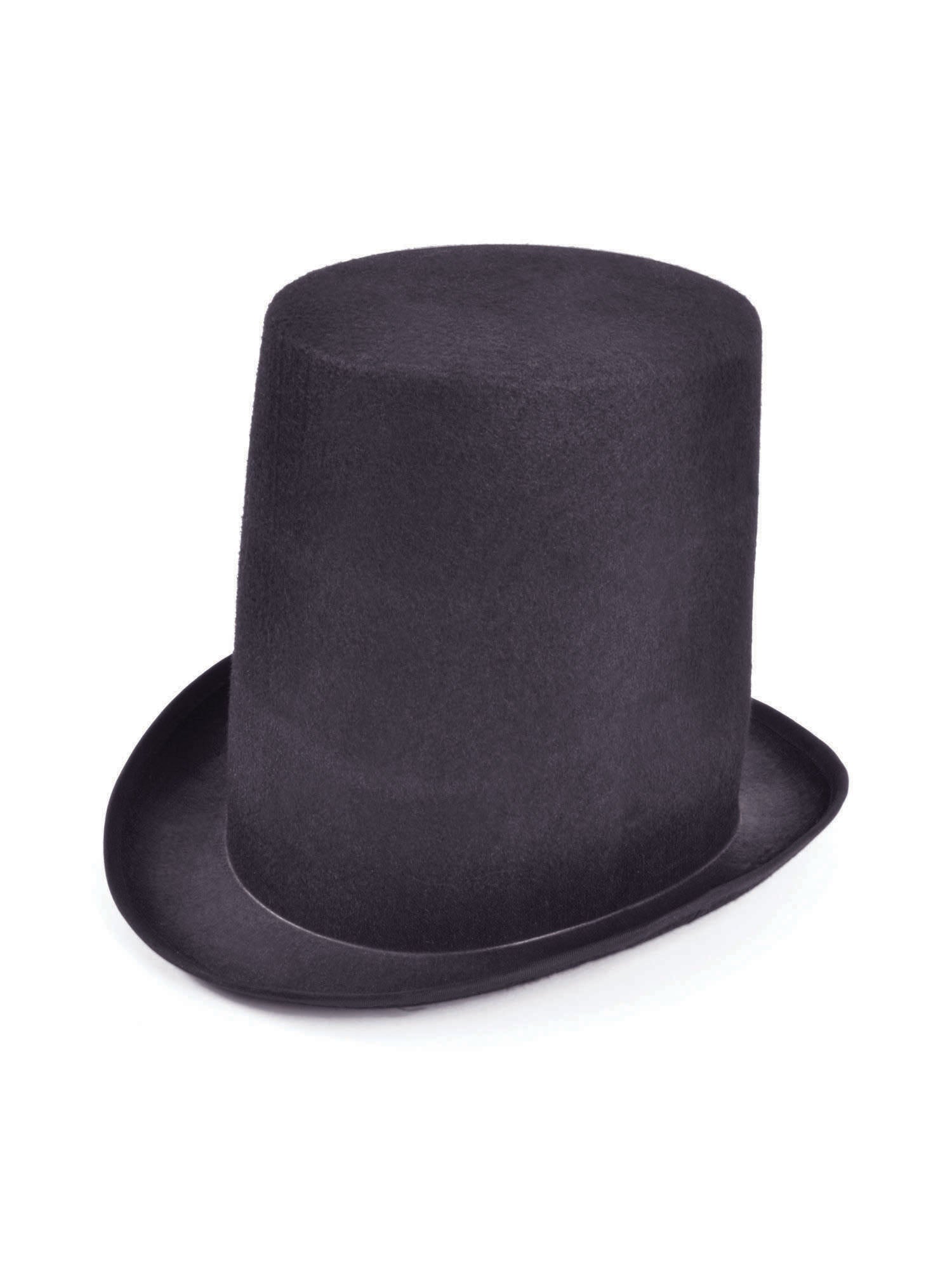 Top Hat, Black, Generic, Hat, One Size, Front