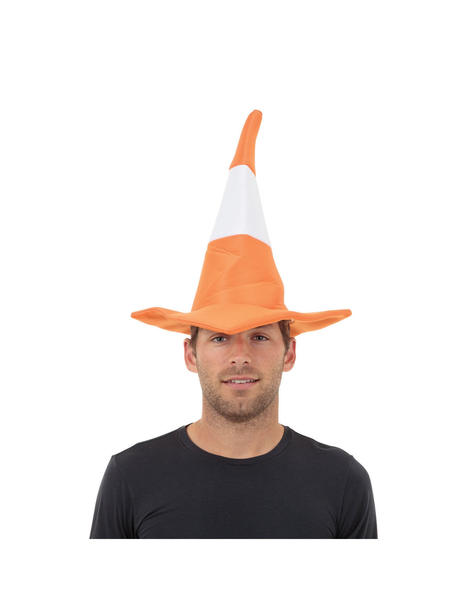 Traffic Cone, Multi, Generic, Hat, One Size, Front