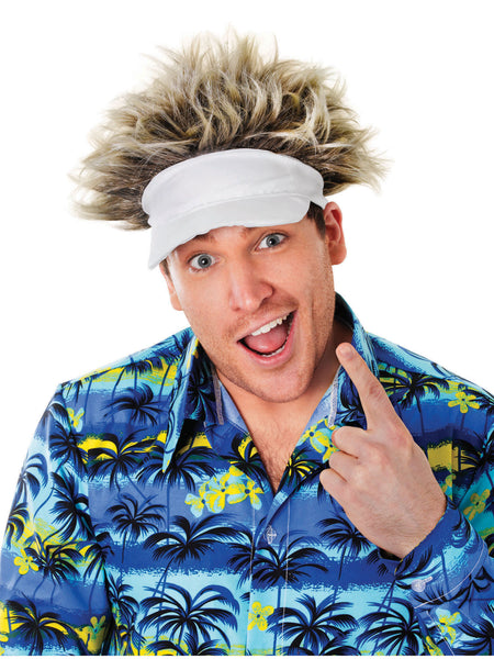 Hat & Hair Golfer Style