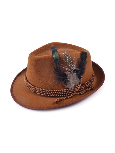 Brown Oktoberfest Hat