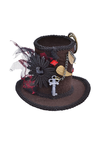 Steampunk Mini Tall Top Hat