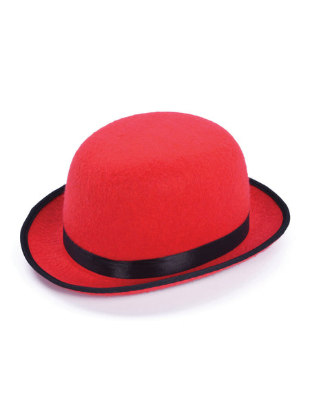 Red Bowler Hat