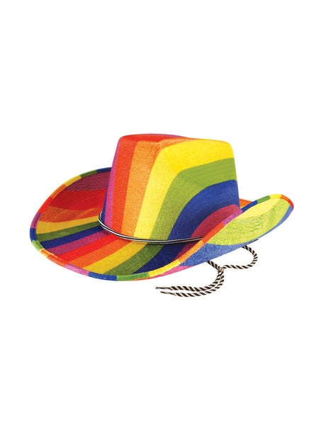 Rainbow Cowboy Hat