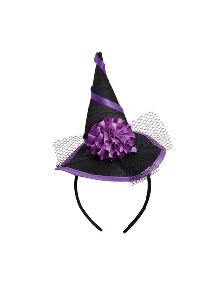 Mini Witch Hat On Headband