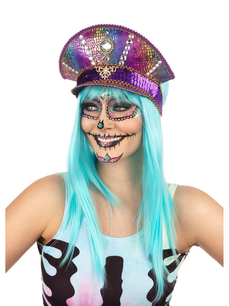 Purple Power Festival Military Hat