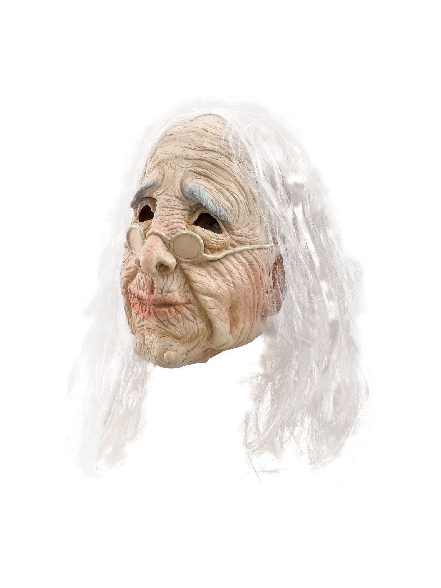 Old Lady, Multi, Generic, Mask, One Size, Back