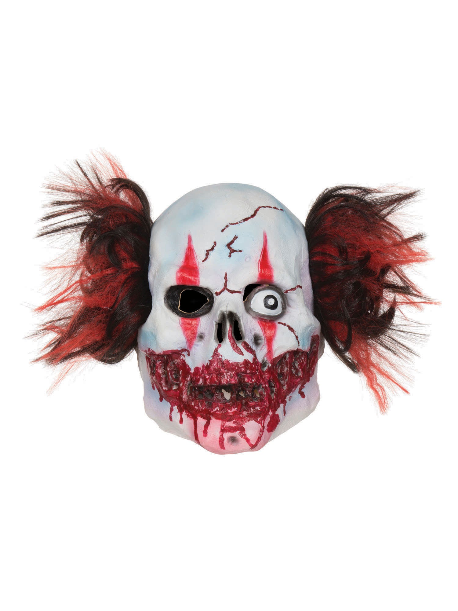 Clown, Multi, Generic, Mask, One Size, Front