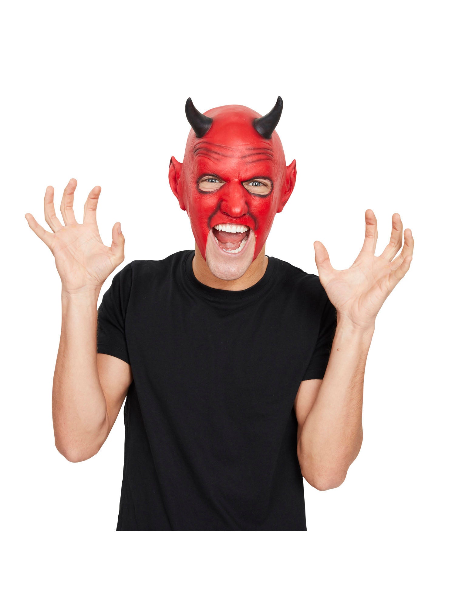 Devil, Multi, Generic, Mask, One Size, Back