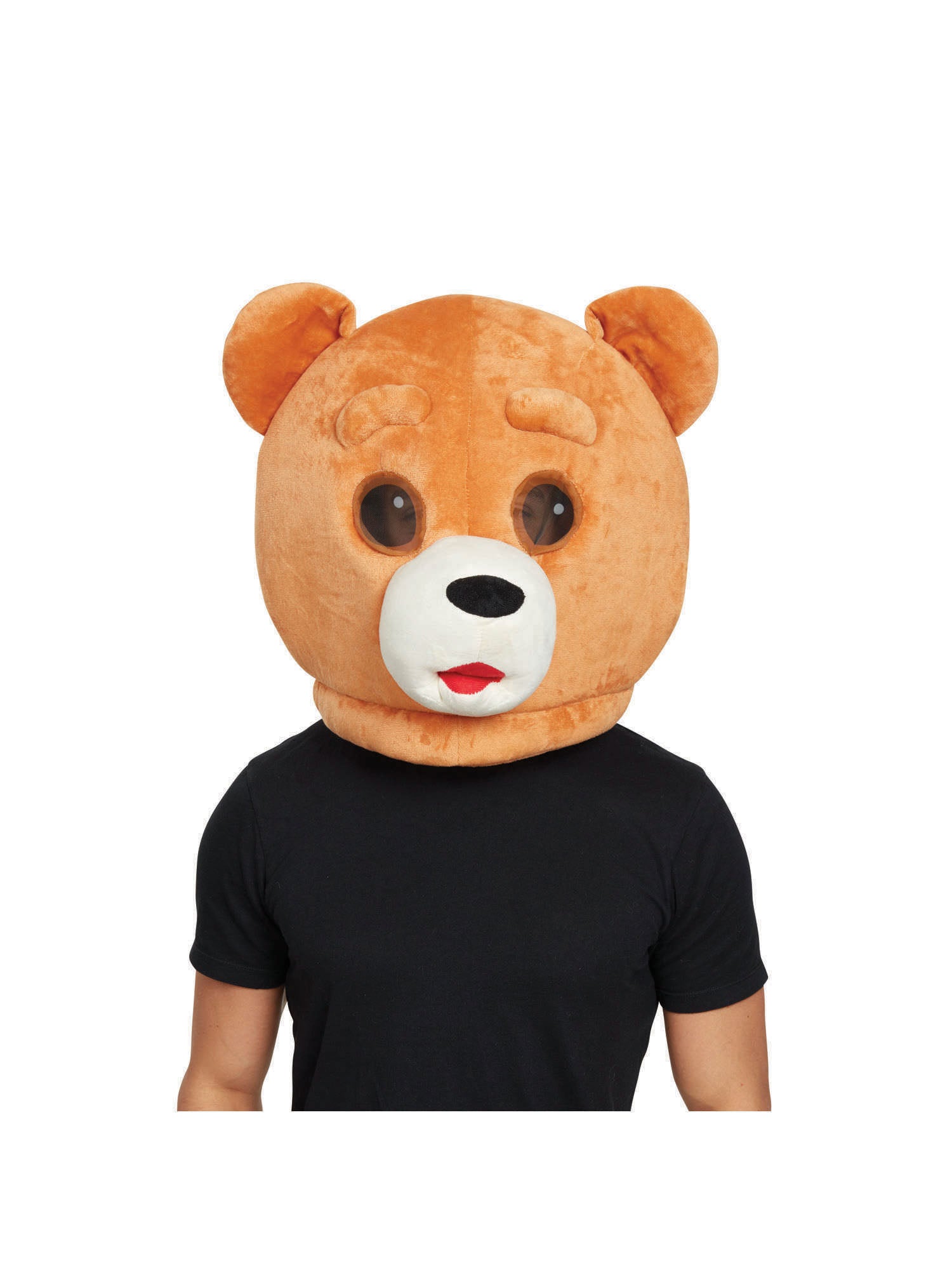 Teddy Bear, Multi, Generic, Mask, One Size, Front