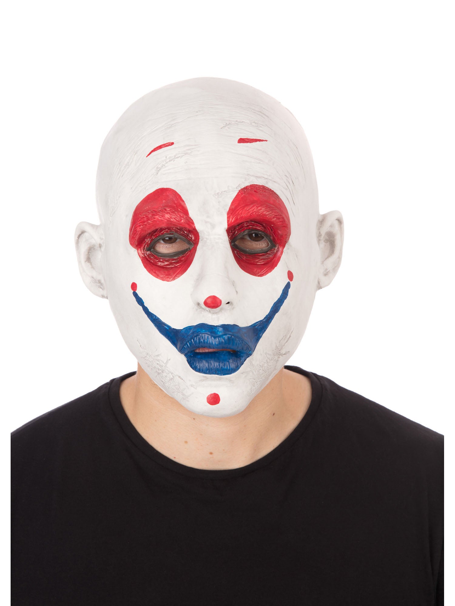 Clown, Multi, Generic, Mask, One Size, Front