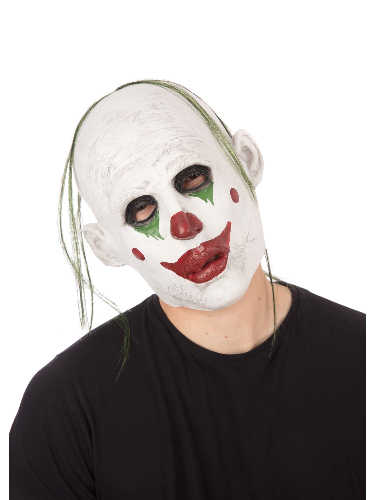 Clown, Multi, Generic, Mask, One Size, Front