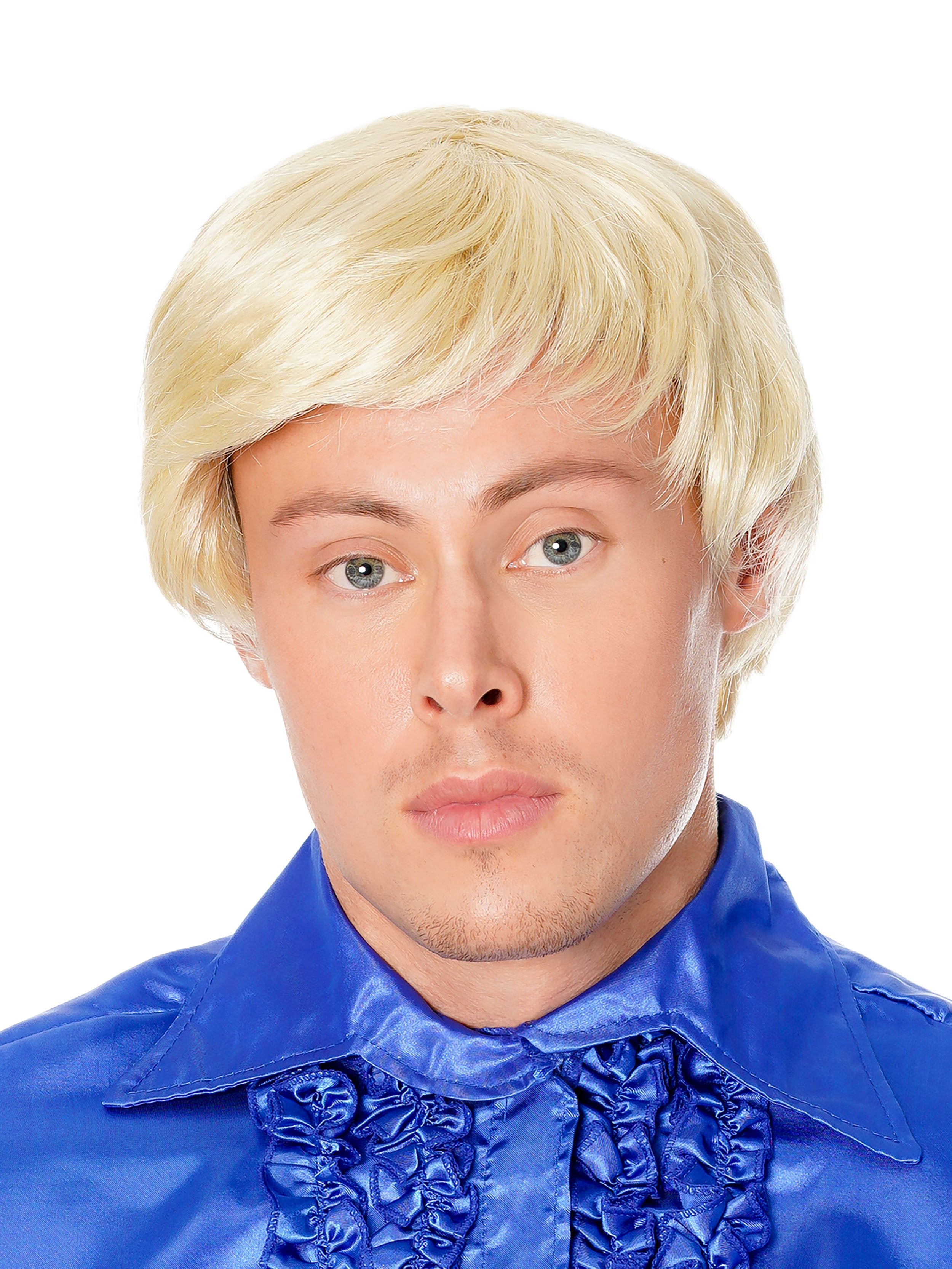 Side Parting Blonde, Blonde, Generic, Wig, One Size, Front