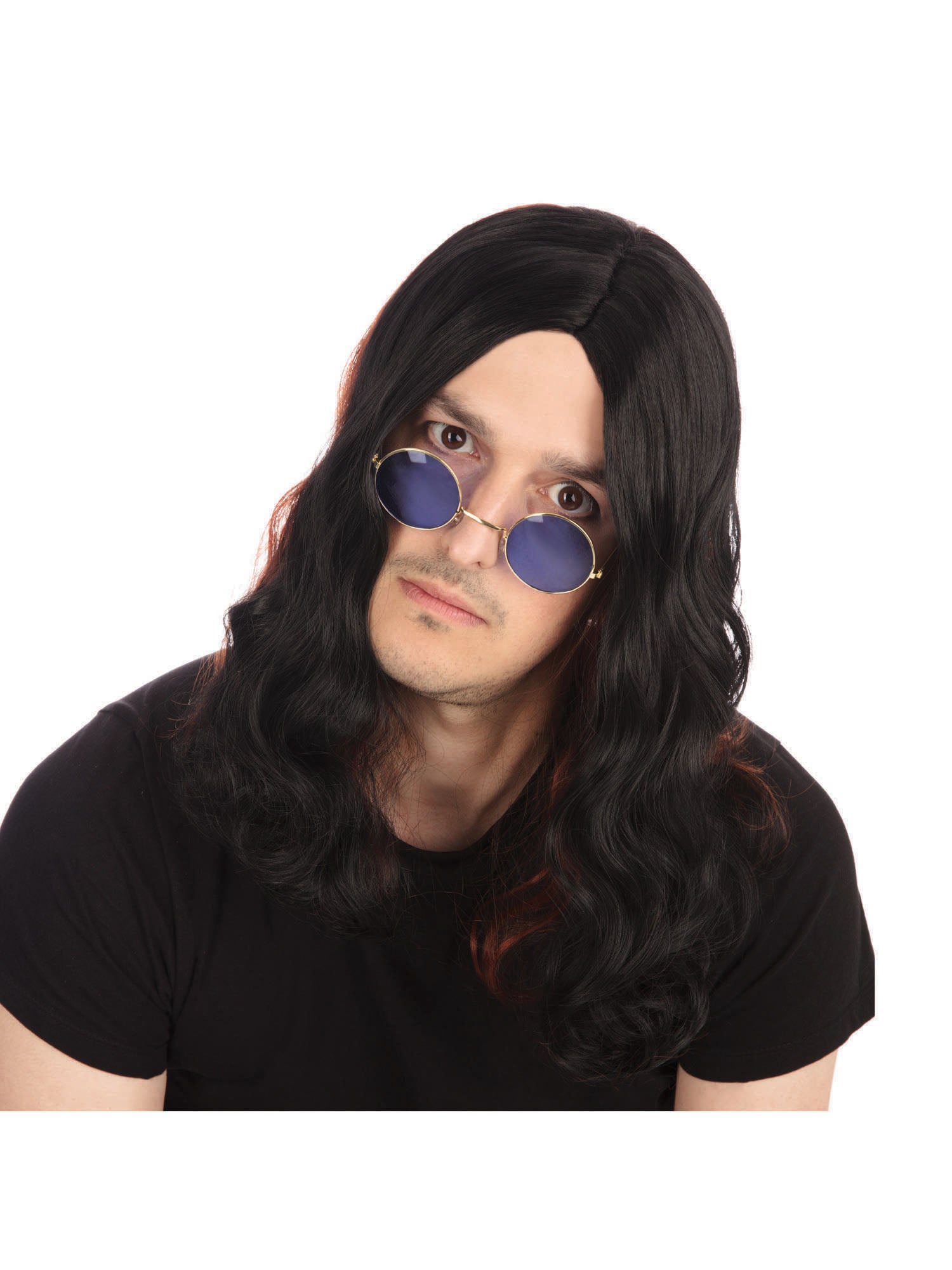 Ozzy Osbourne, Black, Generic, Wig, One Size, Front