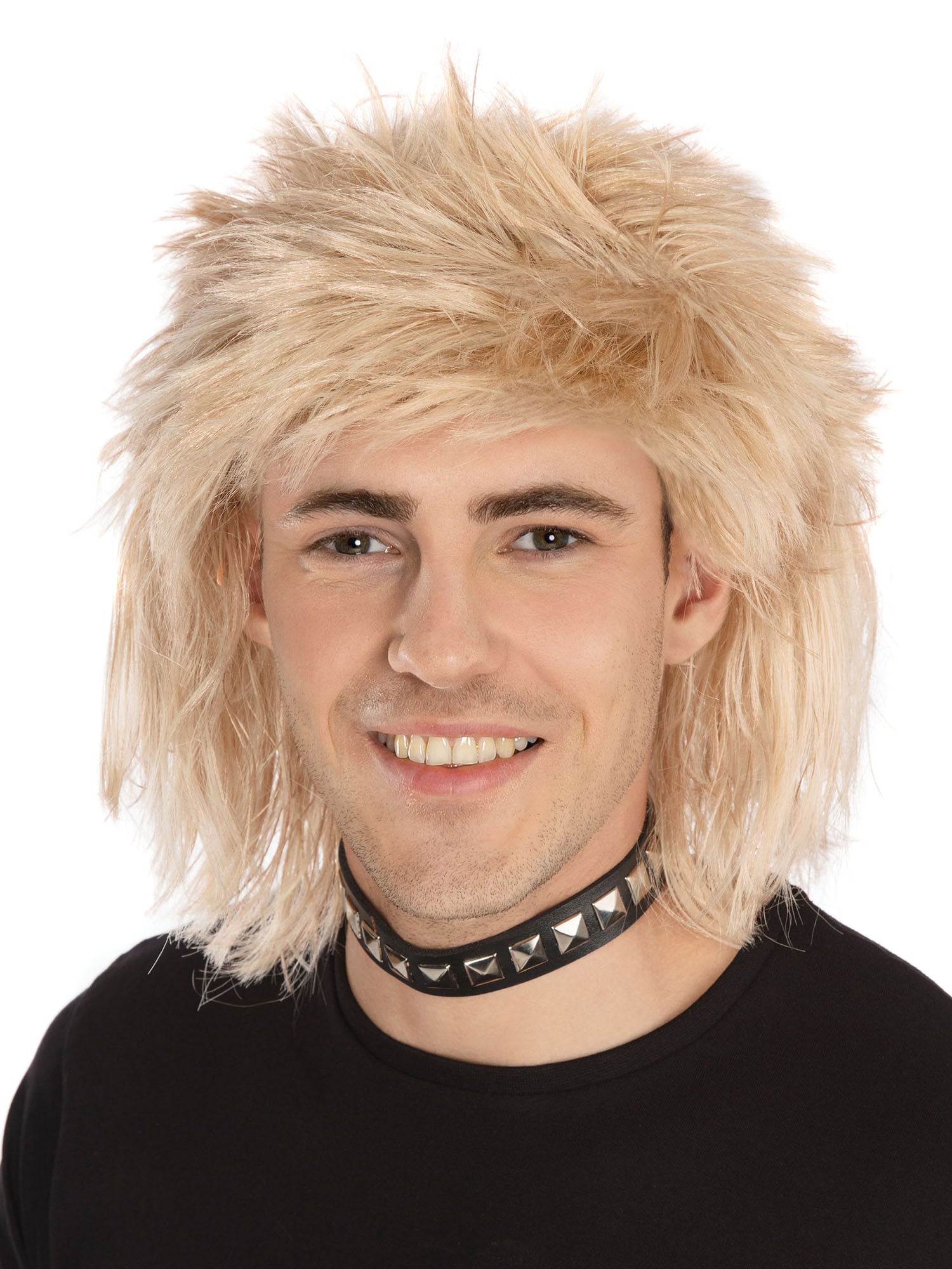 Shaggy Blonde, Blonde, Generic, Wig, One Size, Front