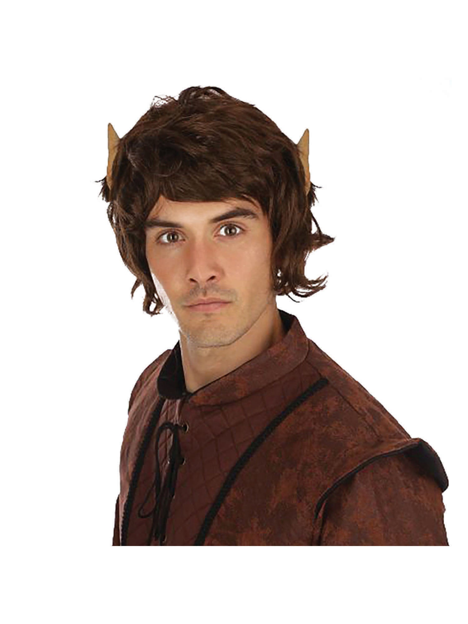 Hobbit, Multi, Generic, Wig, One Size, Back