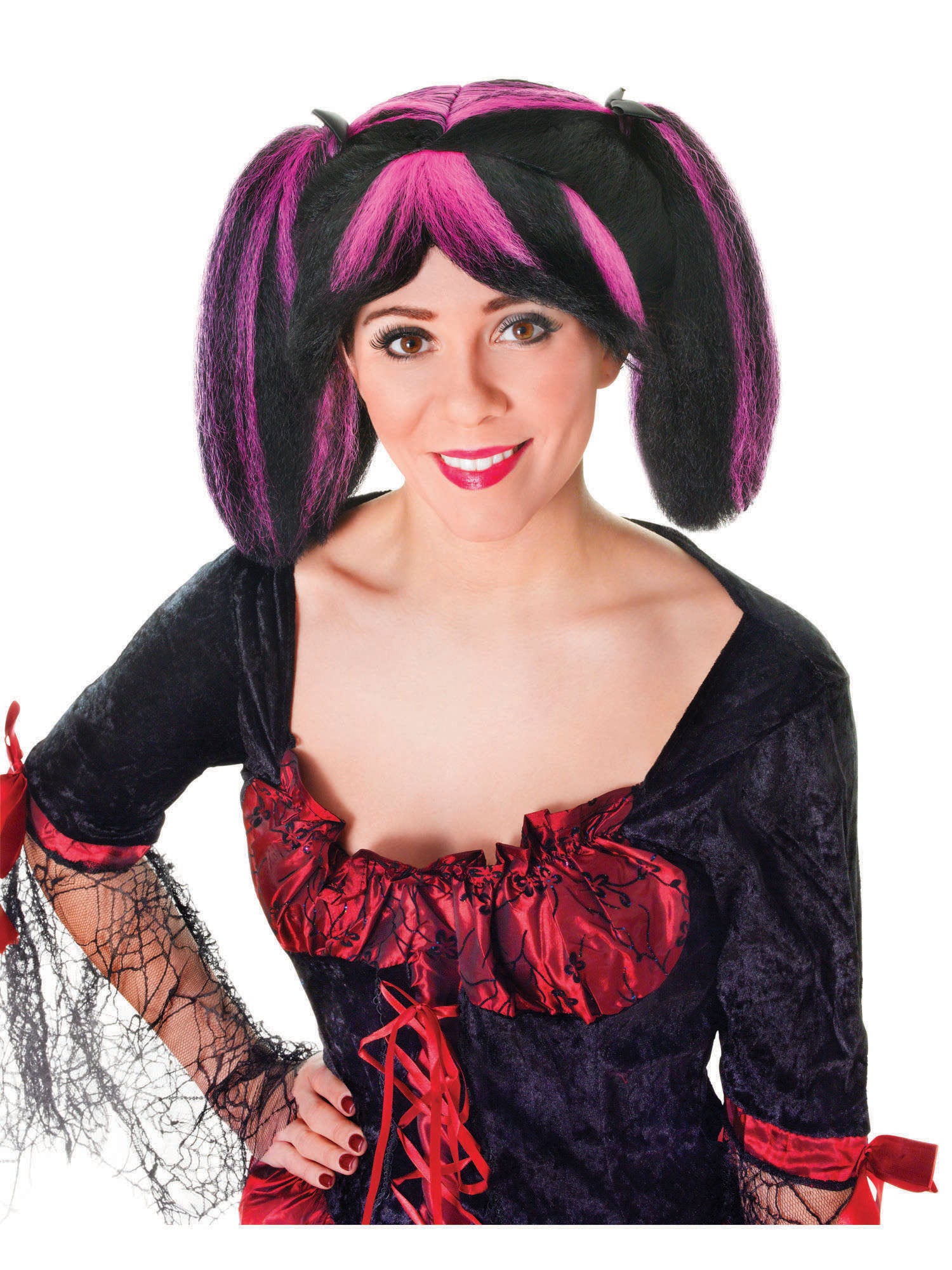 Steampunk, multi-colored, Forum, Wigs, One Size, Front