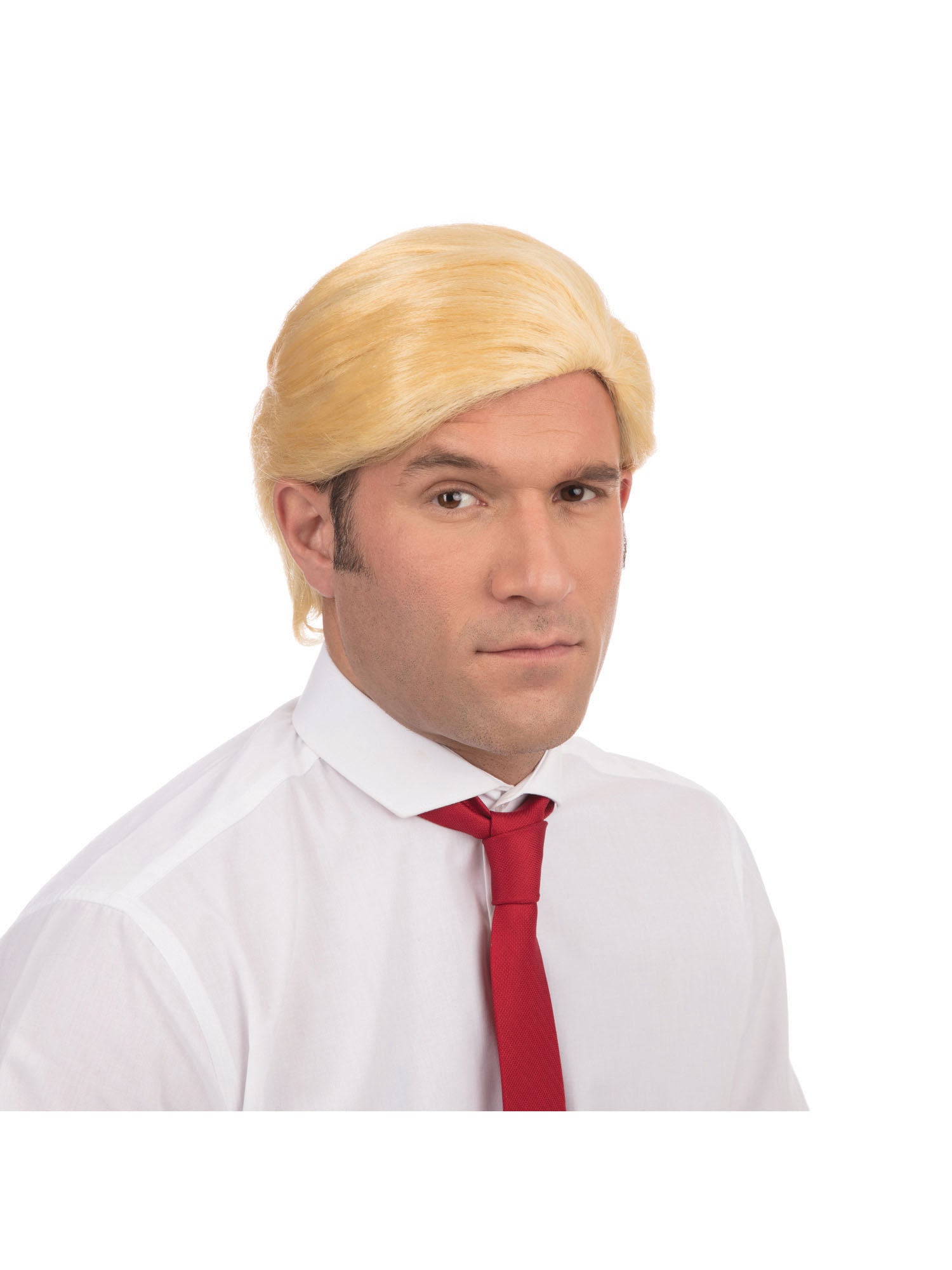 Trump, Blonde, Generic, Wig, One Size, Front