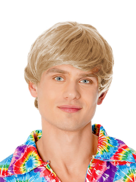 Blonde 60's Male Wig