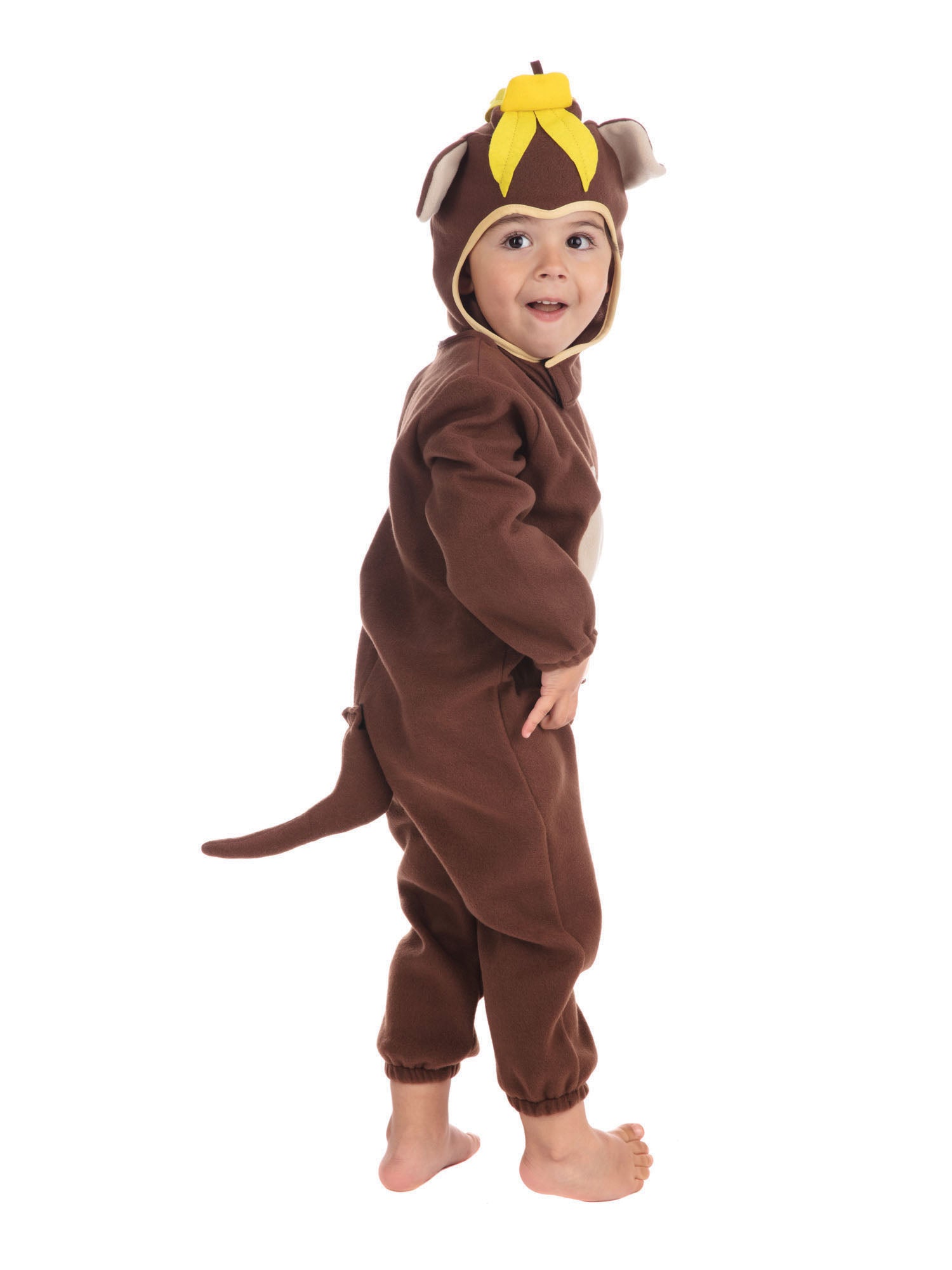 Monkey, Multi, Generic, Kids Costumes, Toddler, Back