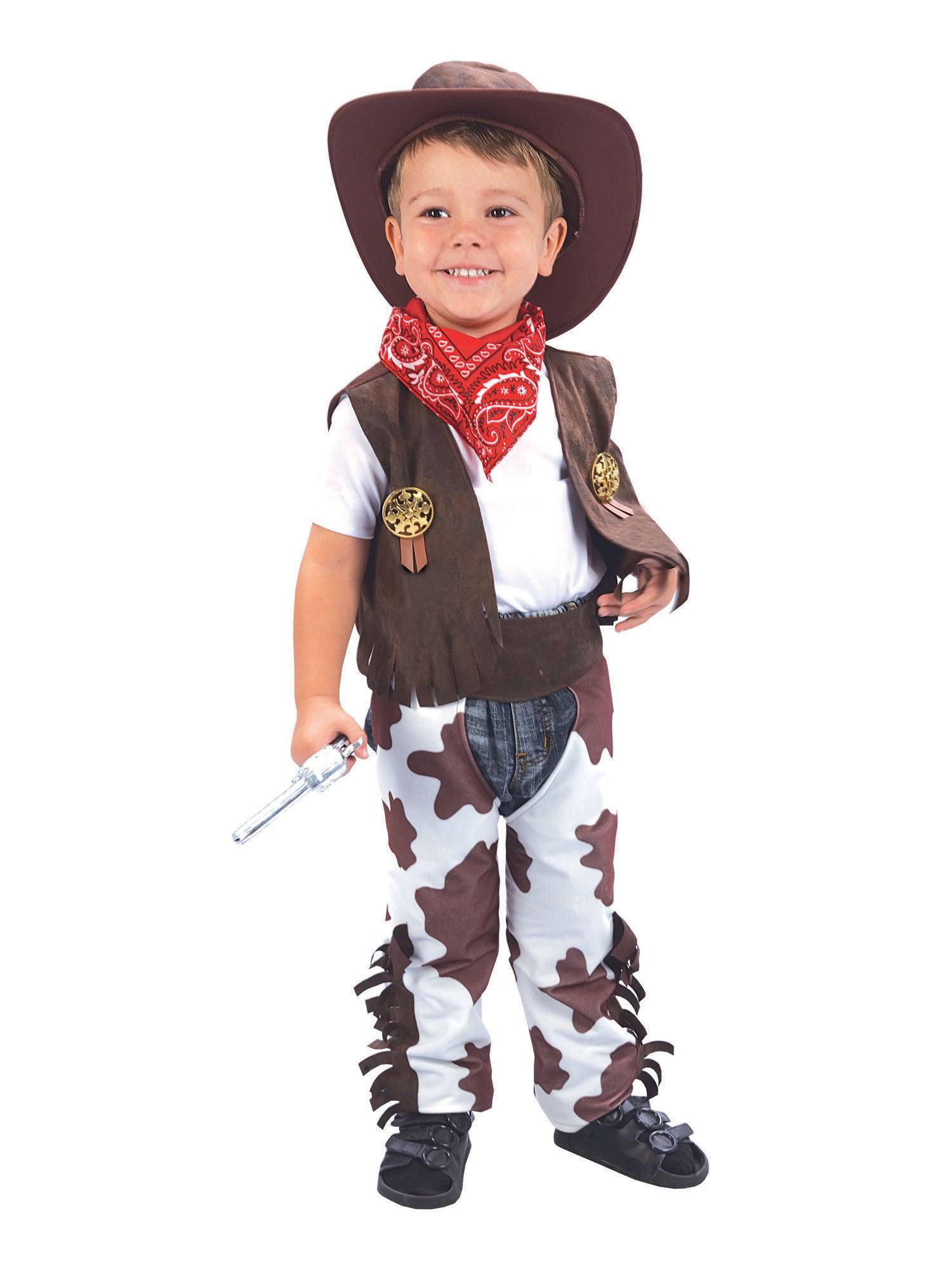 Western, Multi, Generic, Kids Costumes, Toddler, Front